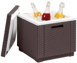 Product detail of KETER Zahradní taburetka s lednicí FROST CUBE | hnědá