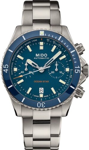 Product detail of Mido Ocean Star Chronograph Titanium M026.627.44.041.00