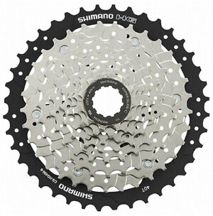 Product detail of Shimano 8-kazeta CS-HG400 11-40 zubů, stříbrná/černá, v krabičce