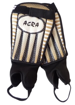 Product detail of Acra Fotbalové chrániče holení velikost M žluté