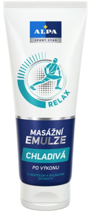 Product detail of Alpa Masážní Emulze Chladivá 210 Ml