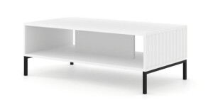 Product detail of ARTBm Konferenční stolek WAVE Provedení: Bílá mat / černé nohy
