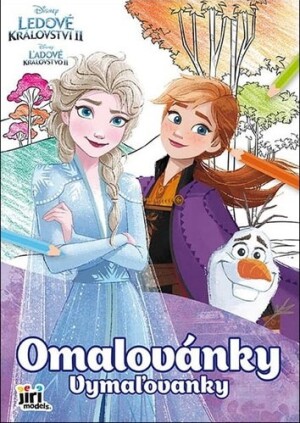 Product detail of Ledové království II - Omalovánky A4, 1.  vydání