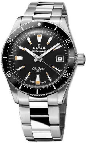 Product detail of Edox Skydiver 38 Date Automatic 80131-3NM-NIB
