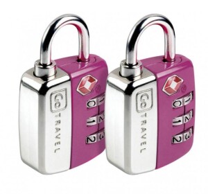 Product detail of Go Travel sada zámků Twin TSA Lock violet