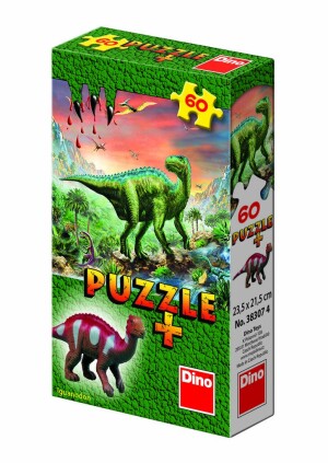 Product detail of Dinosauři - puzzle 60 dílků + figurka - CZ Drami