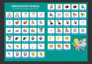 Product detail of Pexeso: Vyjmenovaná slova M + P - Martin Staněk