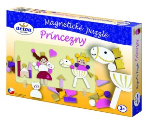Product detail of Detoa Magnetické puzzle Princezny - Detoa