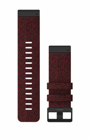 Product detail of Řemínky Garmin QuickFit® 26 Heathered red nylon 010-12864-06