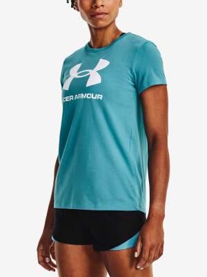 Product detail of Under Armour UA W SPORTSTYLE LOGO SS BLU