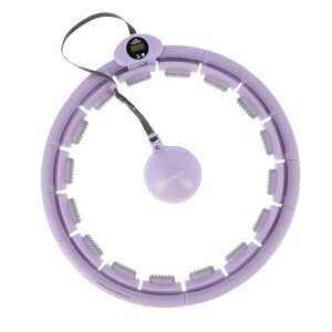 Product detail of HMS Masážní hula hop HHW09 se závažím a počítadlem fialová