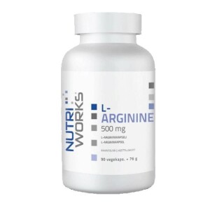 Product detail of NutriWorks L-Arginine 500mg 90 kapslí