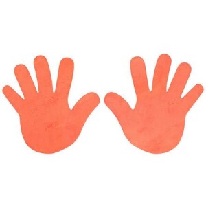 Product detail of Merco Hand značka na podlahu oranžová