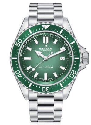 Product detail of EDOX Skydiver Neptunian Automatic 80120-3VM-VDN1