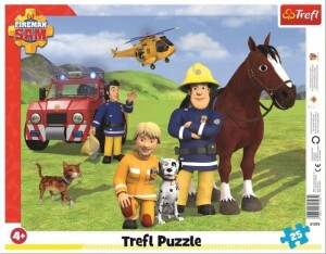 Product detail of Trefl Puzzle Požárník Sam - Na hlídce 25 dílků