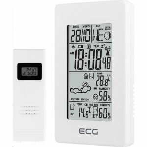 Product detail of ECG MS 100 White meteostanice, bílá