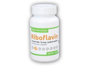 Product detail of Nutri House Vitamín B2 Riboflavin 100 tablet