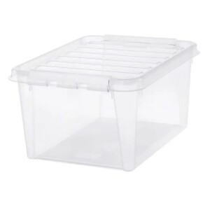 Product detail of SmartStore Úložný box s bílými klipy Classic, 32 l, 32 l