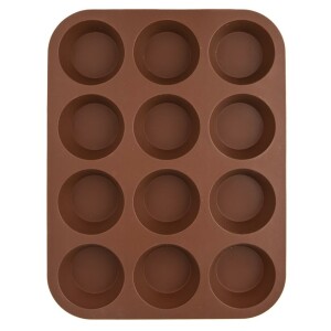 Product detail of Orion Forma silikon MUFFINY 12 HNĚDÁ 