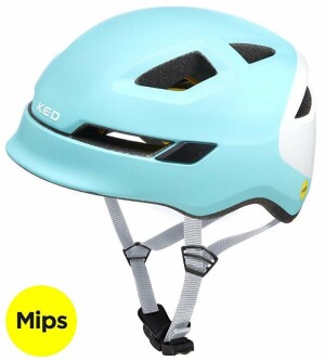 Product detail of Ked Pop Mips iceblue white juniorská cyklistická přilba
