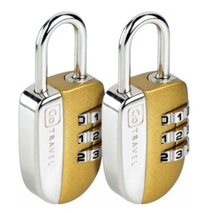 Product detail of Go Travel sada zámků Secure Lock gold