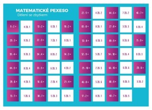 Product detail of Pexeso: Matematika - Dělení se zbytkem - Martin Staněk