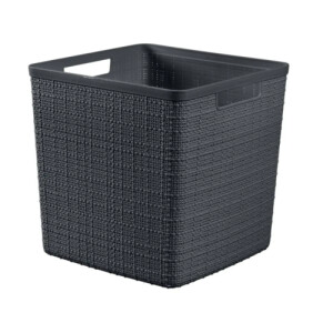 Product detail of Curver Košík Jute kostka, tm. šedá