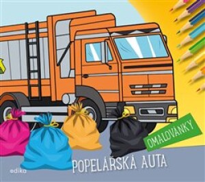 Product detail of Popelářská auta – omalovánky - Michaela Tučková