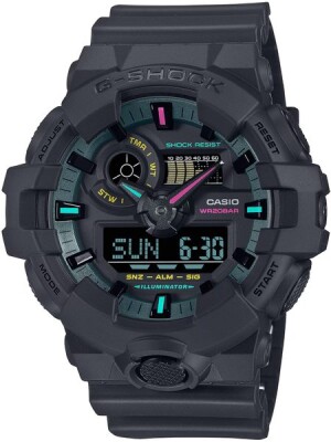 Product detail of Casio G-Shock GA-700MF-1AER Multi-Fluorescent Accents Series