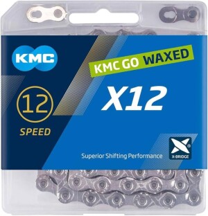 Product detail of Kmc X12 Stříbrný Waxed BOX řetěz