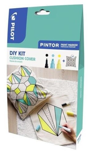 Product detail of PILOT Pintor Fine Kreativní sada akrylových popisovačů - Bold 3 ks + povlak na polštář