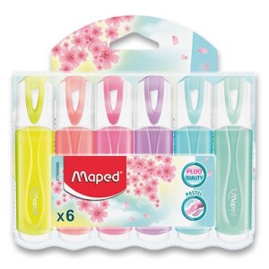 Product detail of Maped - Zvýrazňovač Fluo Peps Pastel 6 ks