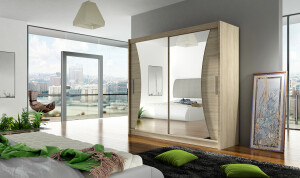 Product detail of ArtAdrk Šatní skříň CHARLOTTE | 180 cm Skříň: Chre04 / dub sonoma