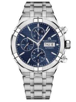 Product detail of Maurice Lacroix Aikon Automatic Chronograph AI6038-SS002-430-1