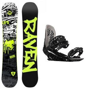 Product detail of Raven Core Black snowboard + Gravity G2 black vázání