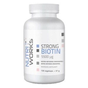 Product detail of NutriWorks Strong Biotin 5500g 120 kapslí