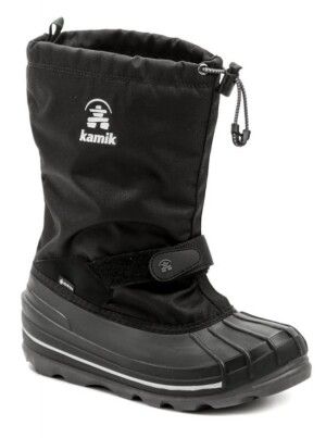 Product detail of Kamik Waterbug 8G Black dětské zimní sněhule s GORE-Tex