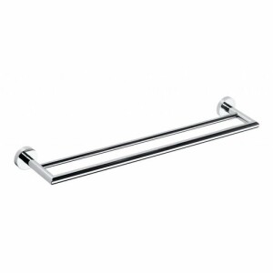 Product detail of SAPHO XR401 X-Round dvojitý držák na ručníky 65,5 cm, stříbrná