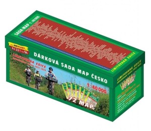Product detail of Dárková sada map Česko 1:40 000