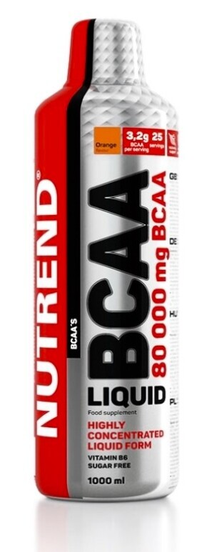 Product detail of Nutrend BCAA Liquid 1000 ml pomeranč