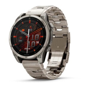 Product detail of Garmin Fenix® 8 – 47 mm, AMOLED Sapphire, Titanium, Odvětrávaný titanový náramek 010-02904-40