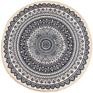 Product detail of Kusový koberec Mandala béžová, 82 cm