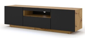 Product detail of ARTBm TV stolek AURA 150 | dub artisan / černá