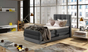 Product detail of Artelta Jednolůžková postel ASTER 90 | levá 90 x 200 cm Barva ASTER 90: Inari 96/Soft 29