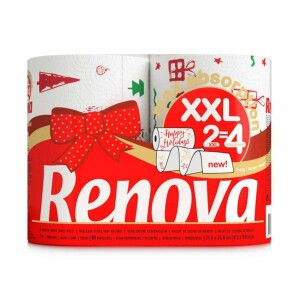 Product detail of Renova Vánoční 2vrstvé papírové kuchyňské utěrky, 2 role