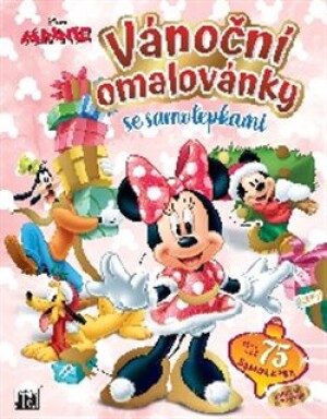 Product detail of Vánoční omalovánky se samolepkami - Minnie