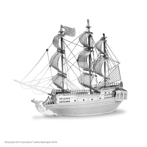 Product detail of Piatnik Metal Earth Black Pearl