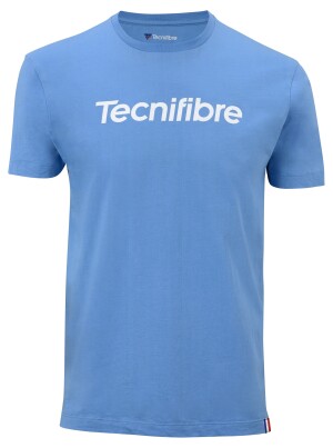 Product detail of Pánské tričko Tecnifibre  Club Cotton Tee Azur L