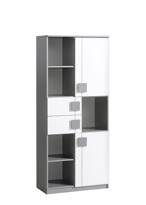 Product detail of Dolmar Skříň MIGU G2 Barva: antracit / bílá