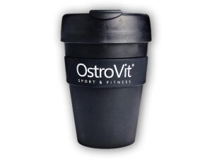 Product detail of Ostrovit Mug 340ml černý hrnek se šroubovacím víčkem